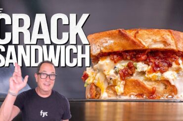 THE MOST ADDICTIVE SANDWICH I'VE EVER MADE (WARNING: CRACK INSIDE) | SAM THE COOKING GUY