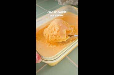 Mac 'N' Cheese Ice Cream