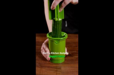 Testing Kitchen Gadgets: Veggie Cutter