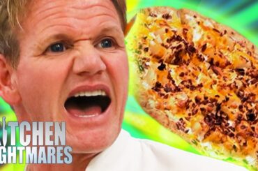 the strangest pizza gordon has ever seen 🍕 | Kitchen Nightmares | Gordon Ramsay