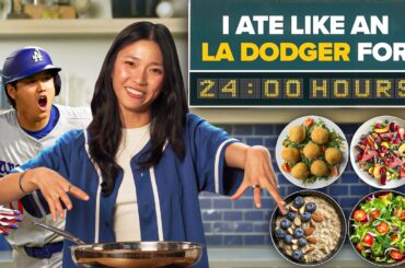 I Ate Like An LA Dodger for 24 Hours