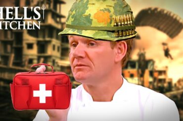 gordon misses the bf6 beta so much he takes it out on chefs | Hell's Kitchen | Gordon Ramsay