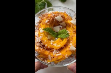 Mango Sticky Chia Pudding