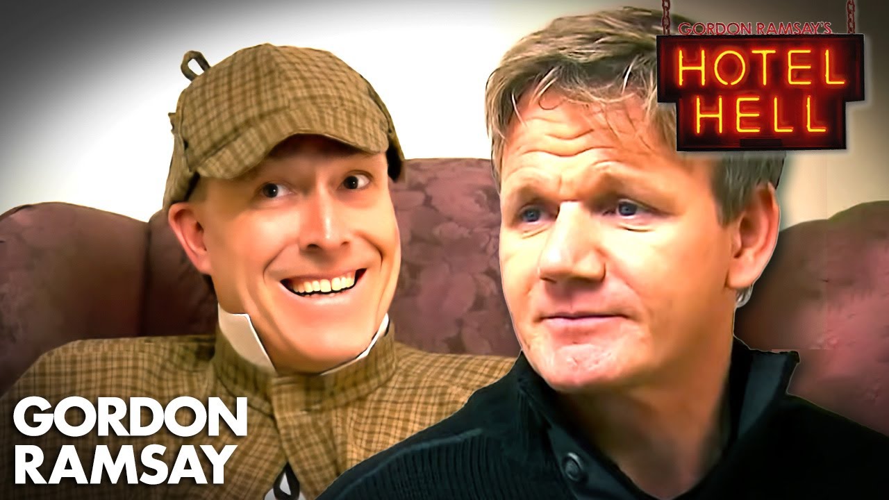 Owner’s Jokes And Sherlock Holmes Outfit Tests Gordon’s Patience | Full Episode | Hotel Hell Owner's Jokes And Sherlock Holmes Outfit Tests Gordon's Patience | Full Episode | Hotel Hell
