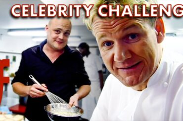 Gordon Challenges Celebrities To Cook The Most Delicious Dessert | The F Word | Gordon Ramsay