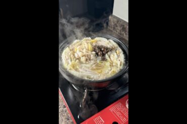 Experience Comfort with My Mille Feuille Nabe: Tender Cabbage & Savory Pork