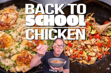 QUICK & EASY CHICKEN DINNERS FOR BUSY SCHOOL NIGHTS | SAM THE COOKING GUY