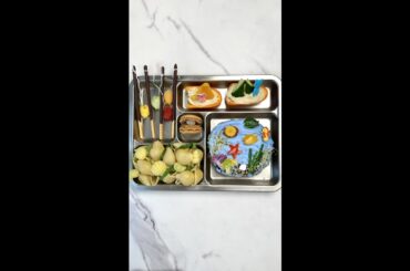 Under the Sea Themed Lunch Plate