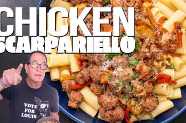 ONE-PAN CHICKEN SCARPARIELLO (SWEET, SPICY, PERFECT) | SAM THE COOKING GUY
