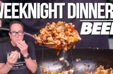 CHEAP & EASY BEEF DINNERS FOR BUSY NIGHTS | SAM THE COOKING GUY