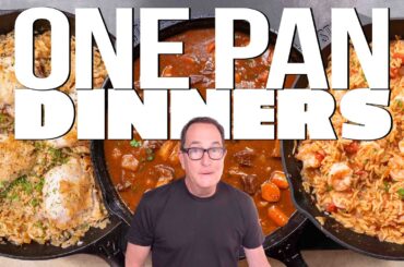 3 EPIC ONE PAN DINNERS: MINIMAL CLEANUP!