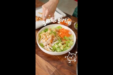 Garlicky Chinese Chicken Salad