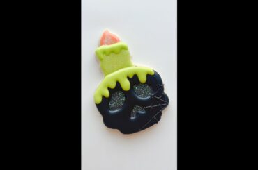 Spooky Candle Cookie