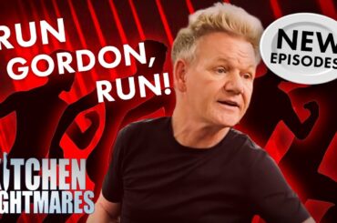 gordon is the running man (he's running away from these kitchens) | Kitchen Nightmares |NEW Episodes