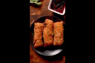 Turkey Dinner Egg Rolls