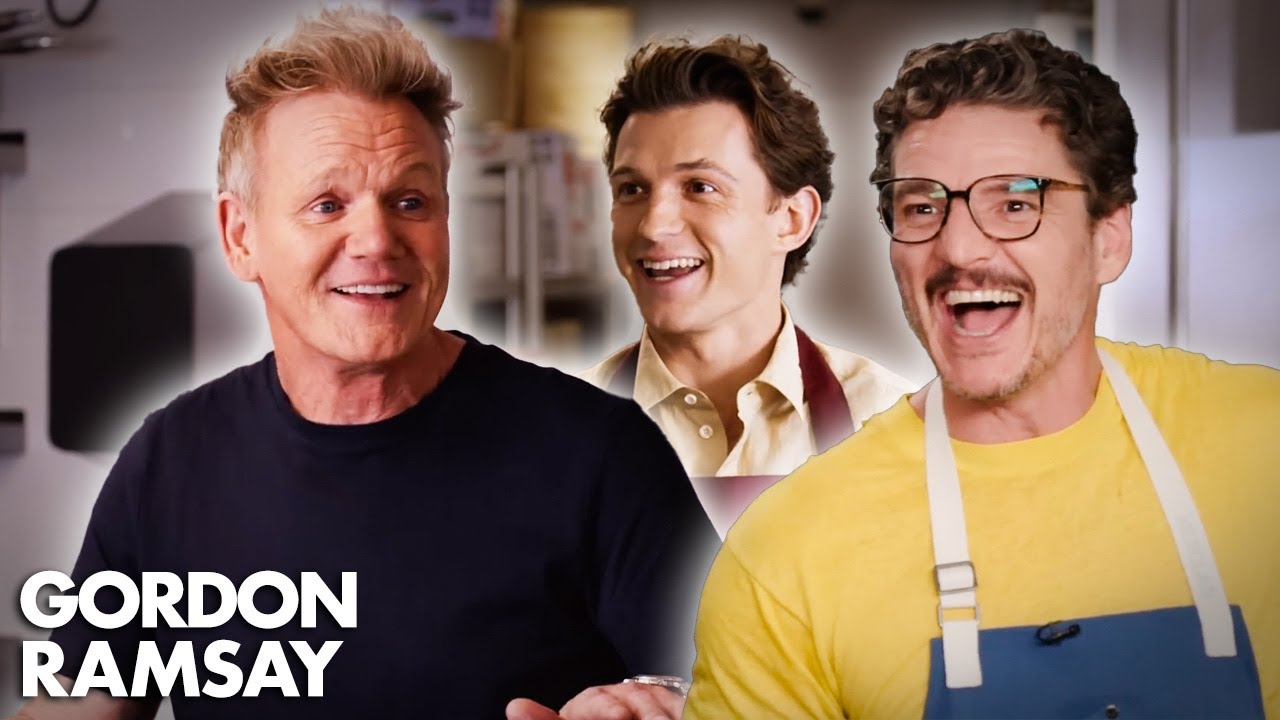Cooking With Marvel Stars! (Feat. Tom Holland, Pedro Pascal, Ryan Reynolds & More!) | Gordon Ramsay Cooking With Marvel Stars! (Feat. Tom Holland, Pedro Pascal, Ryan Reynolds & More!) | Gordon Ramsay