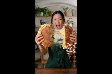 100 Garlic Clove Grilled Cheese