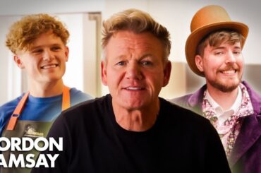 Cooking With YouTubers (Feat. MrBeast, Ryan Trahan & Uncle Roger) | Scrambled | Gordon Ramsay