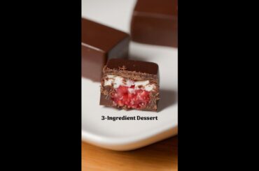 3-Ingredient Raspberry Chocolate Cups
