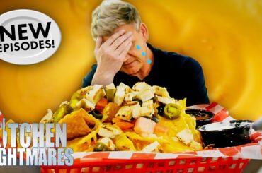 guys they *literally* reheated gordon’s nachos | BRAND NEW Kitchen Nightmares COMPILATION