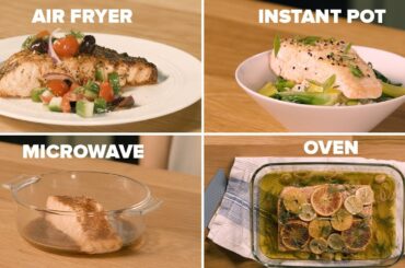 Salmon 4 Ways: Microwave, Air Fryer, Instant Pot, Oven