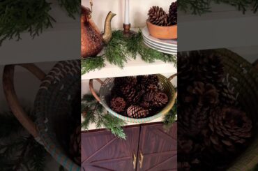 Sencilla Decoración Del Comedor Después De Navidad