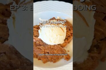 Will it pudding: Biscoff