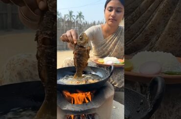 Traditional big fish fry of rural Bangladesh | #shorts #cooking #recipe #FishFry #DesiCooking