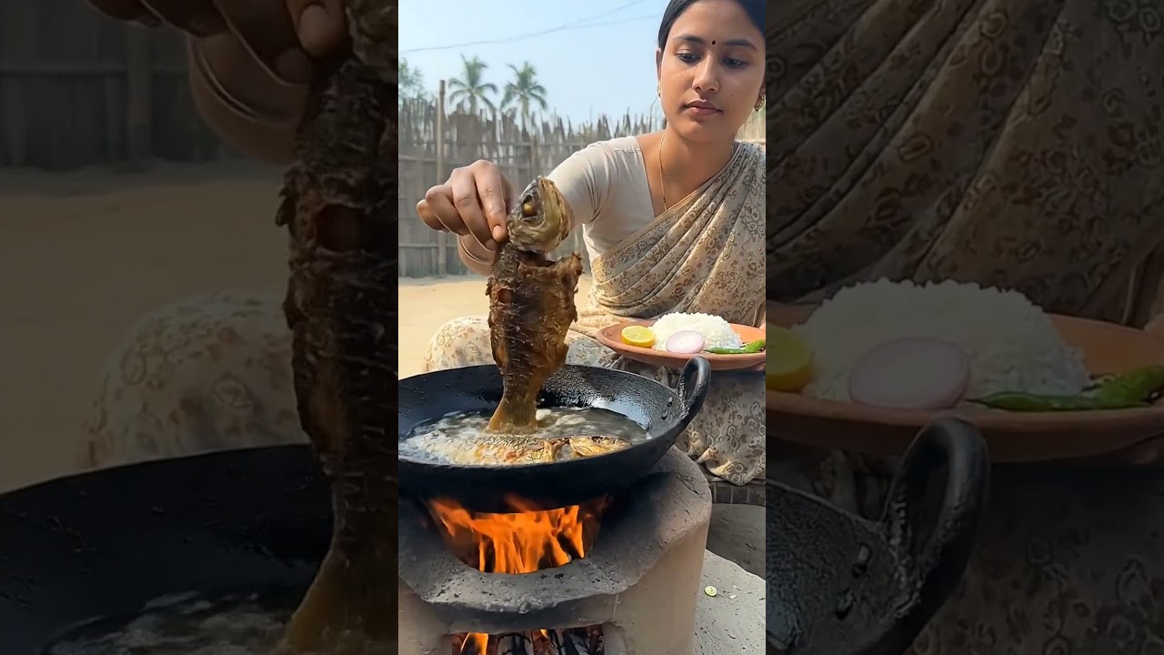 Traditional big fish fry of rural Bangladesh | #shorts #cooking #recipe #FishFry #DesiCooking Traditional big fish fry of rural Bangladesh | #shorts #cooking #recipe #FishFry #DesiCooking