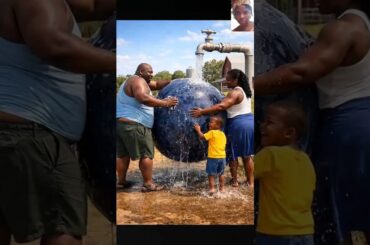 Giant Blueberry Juice Family Harvest | African Family Fun & Fresh Juice Making #shorts