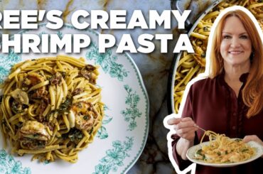 Ree Drummond's Creamy Shrimp Pasta | The Pioneer Woman | Food Network