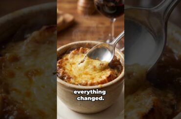 French Onion Soup: The Peasant Soup That Conquered Fine Dining #FrenchOnionSoup #FoodHistory