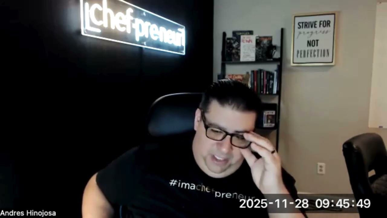 Chef Table Talk – Interview with Chefpreneur Founder Chef Andres Hinojosa Chef Table Talk - Interview with Chefpreneur Founder Chef Andres Hinojosa