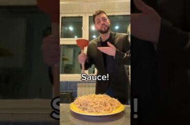 Fine dining at its best! #food #spagetti #restaurant #mukbang #foodie