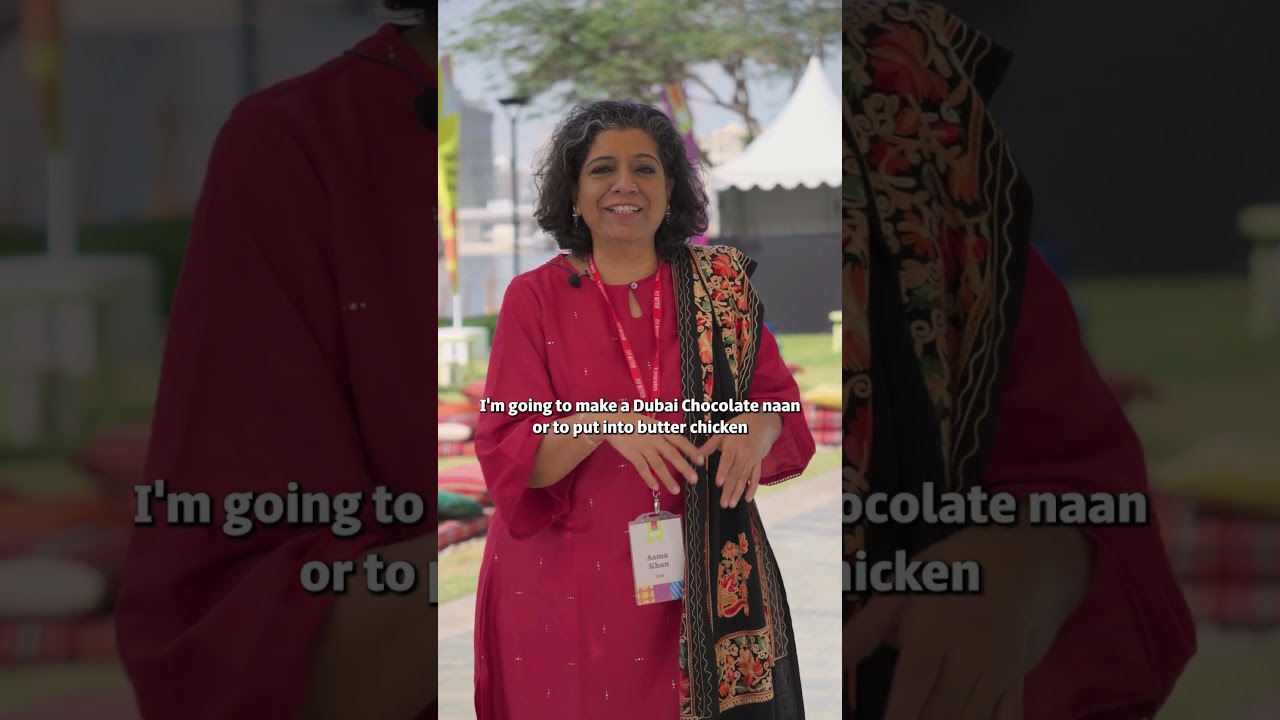 A Taste of India with Asma Khan #emirateslitfest A Taste of India with Asma Khan #emirateslitfest