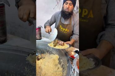 Famous Afghani Kabuli Pulai🔥 | Golden Beef Pulao | Afghan Bangash Restaurant #shorts #youtubeshorts