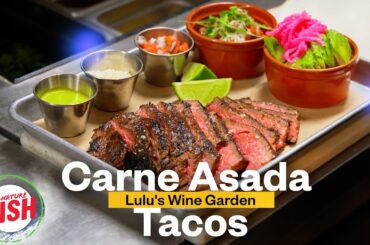 DC Taco Lovers: You MUST TRY Carne Asada Tacos at Lulu's Wine Garden