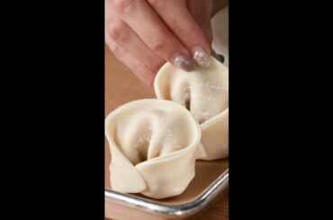 Korean Kimchi Pork Dumplings