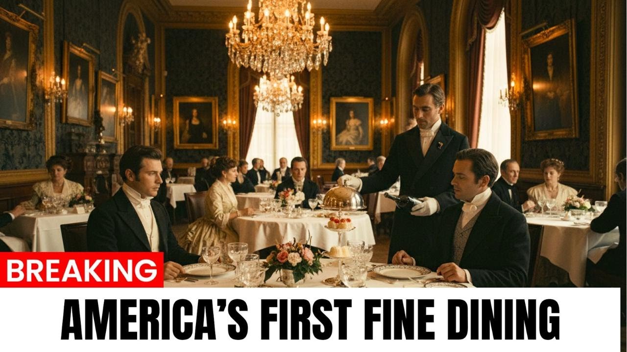 Trying America’s First Fine Dining Restaurant Trying America’s First Fine Dining Restaurant