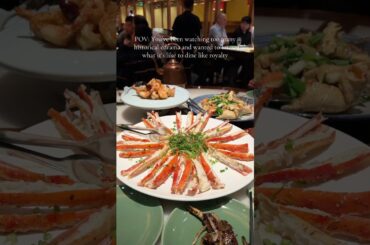 Imperial Manchu cuisine in the San Gabriel Valley #finedining #experience #ytshorts #cdrama #yummy