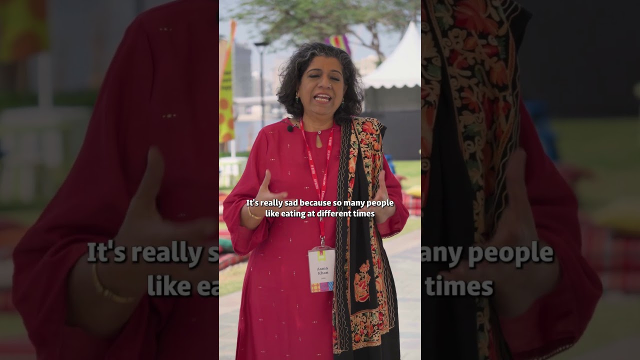 A Taste of India with Asma Khan #emirateslitfest A Taste of India with Asma Khan #emirateslitfest