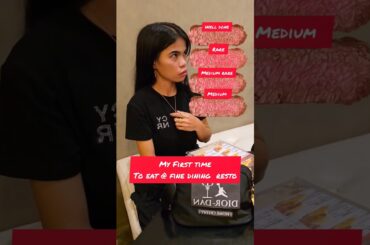 My First Time To Eat At Fine Dining Resto