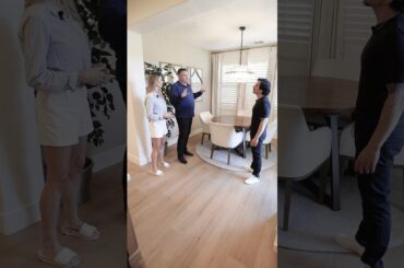 Tim & Jessica bring Roger into their informal dining area for everyday family meals #remodeling