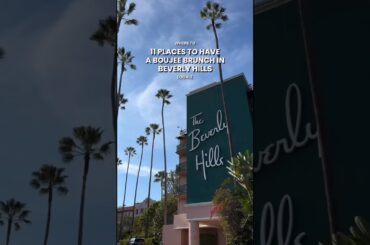 Best brunch spots featuring iconic restaurants, luxury cafes, rooftops and fine dining.