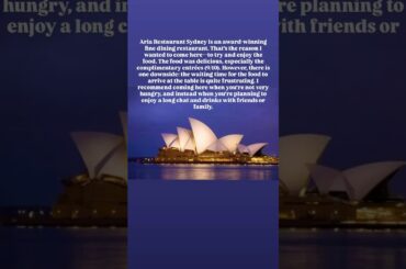 ARIA Restaurant Sydney ✨ Good fine dining with beautiful VIEW but be ready for a long waiting ⏳
