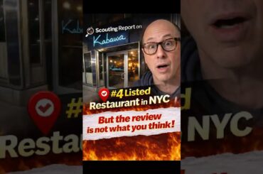 Kabawa NYC: The “#4 Restaurant” Review…Isn’t What You Think.       #Kabawa #NYCFood #NYCRestaurants