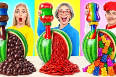 Me vs Grandma Cooking Challenge | Epic Hacks and Recipes by Multi DO Challenge