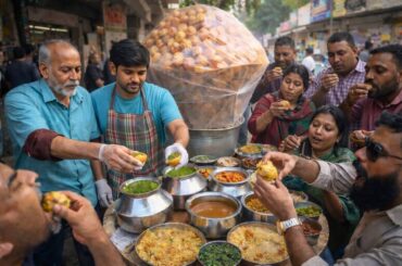 Inside India’s Busiest Golgappa Stall | Grandpa & Grandson Street Food Process | Huge Sales