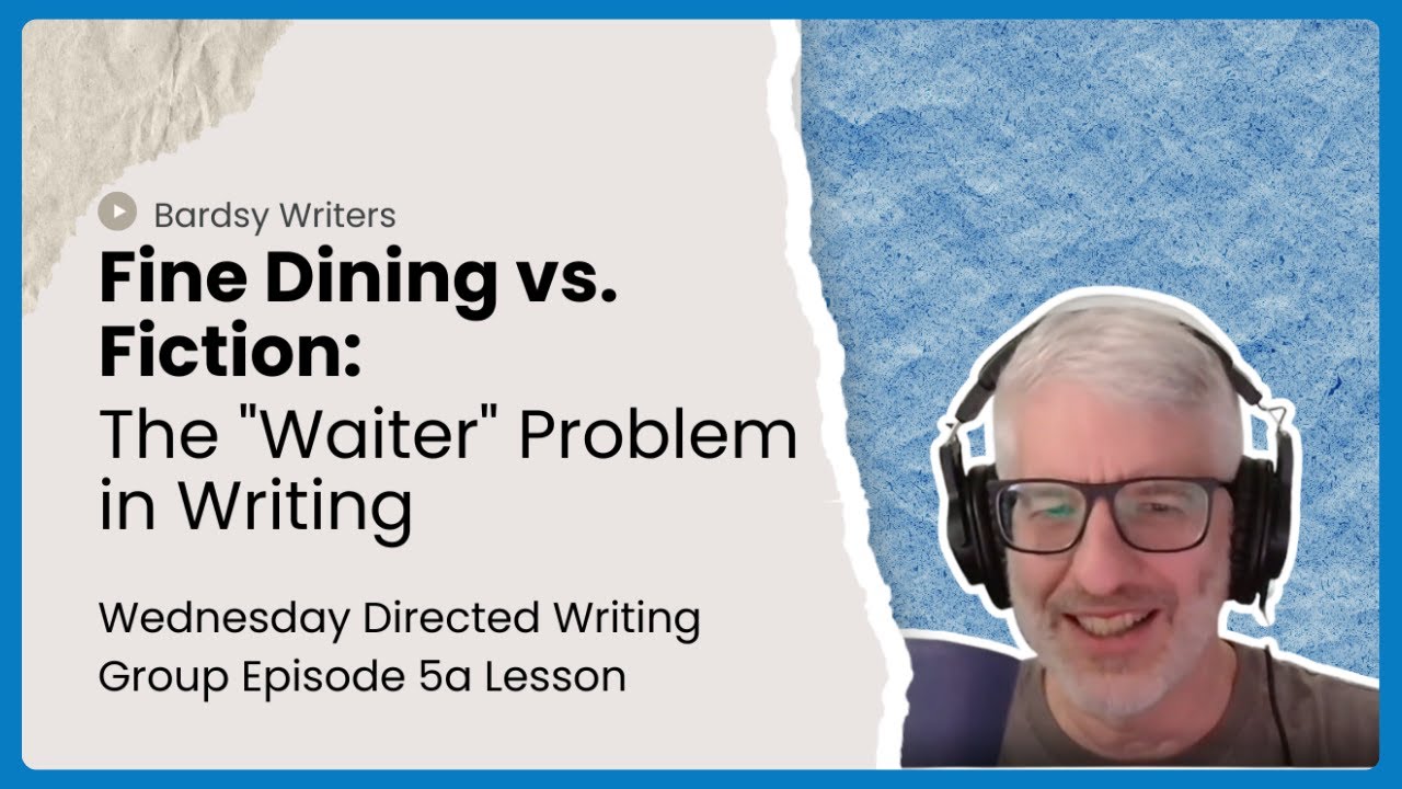Fine Dining vs. Fiction: The “Waiter” Problem in Writing Fine Dining vs. Fiction: The "Waiter" Problem in Writing