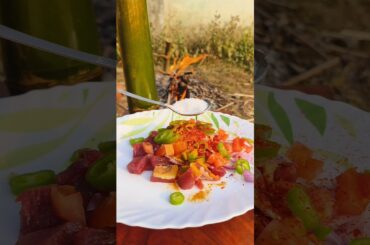 bamboo mutton curry 🤤#shorts #cooking #recipe